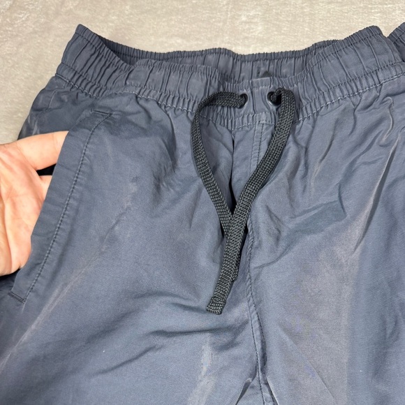 Nike Men’s Grey Blue Tapered Elastic Drawstring Waist Athletic Joggers Small - Picture 3 of 16